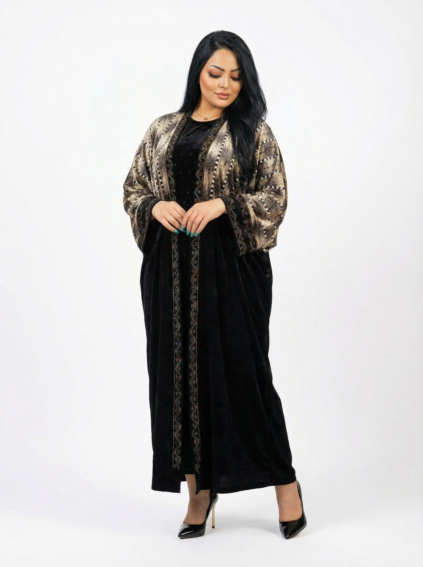 Tribal Aura Abaya