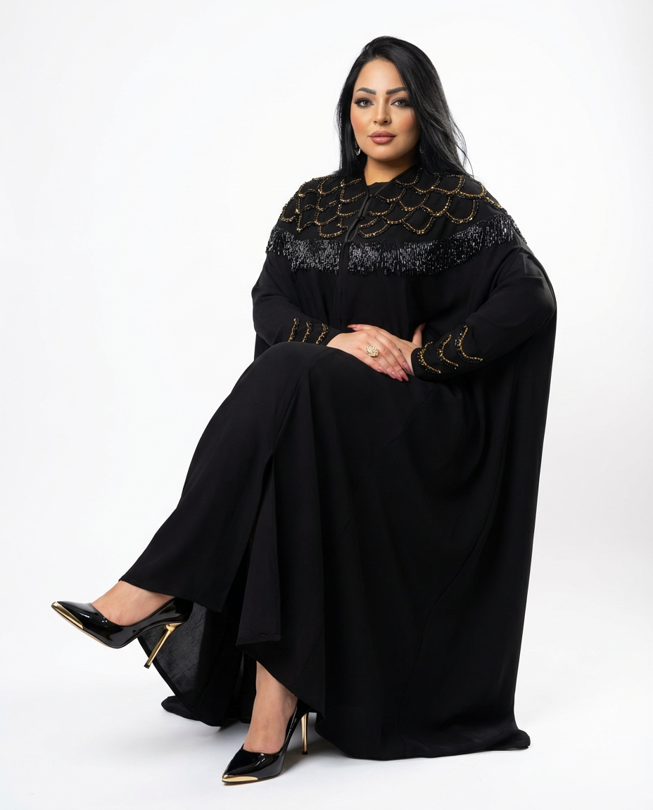 Black Majesty Abaya