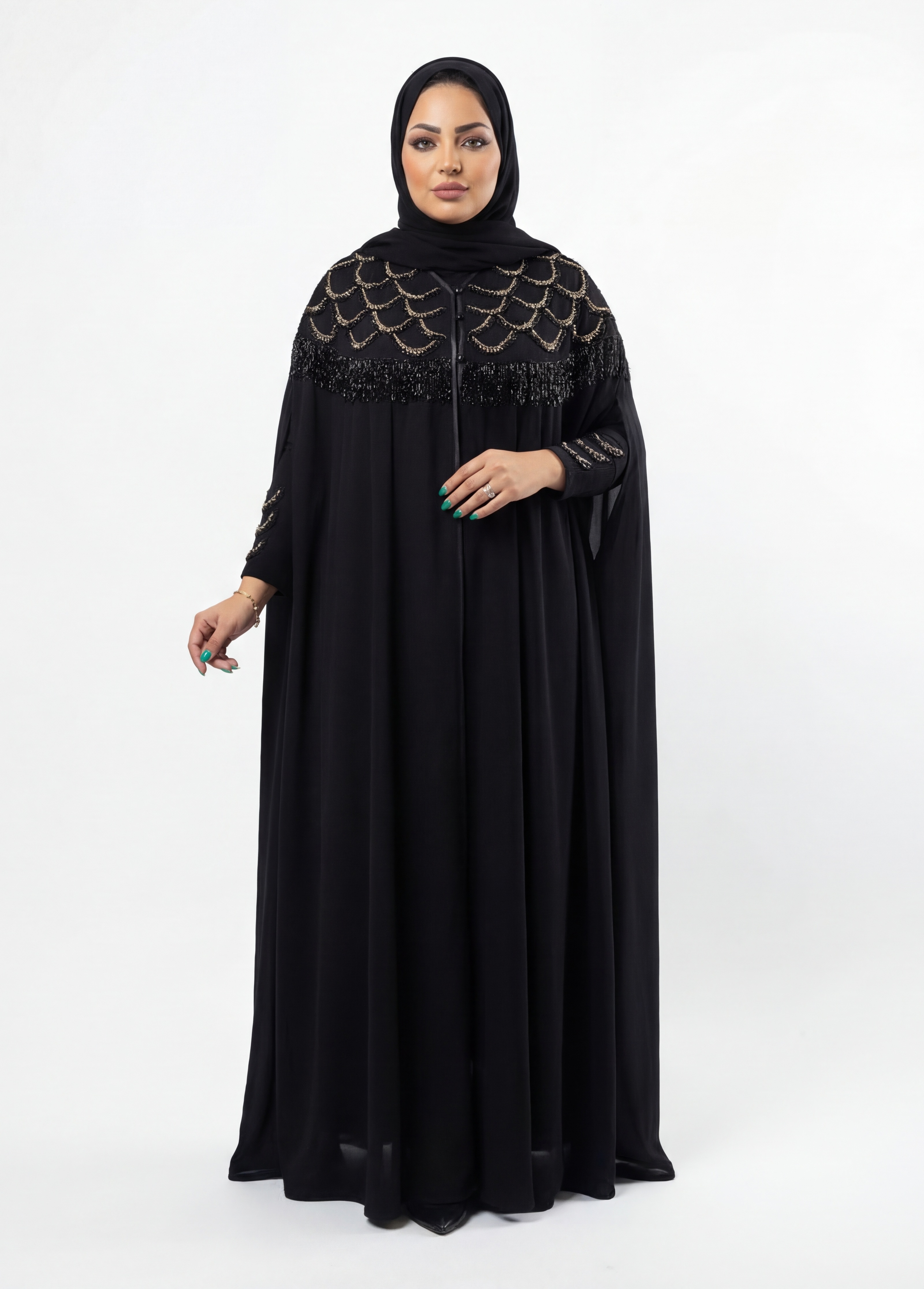 Abaya Jouman Noir