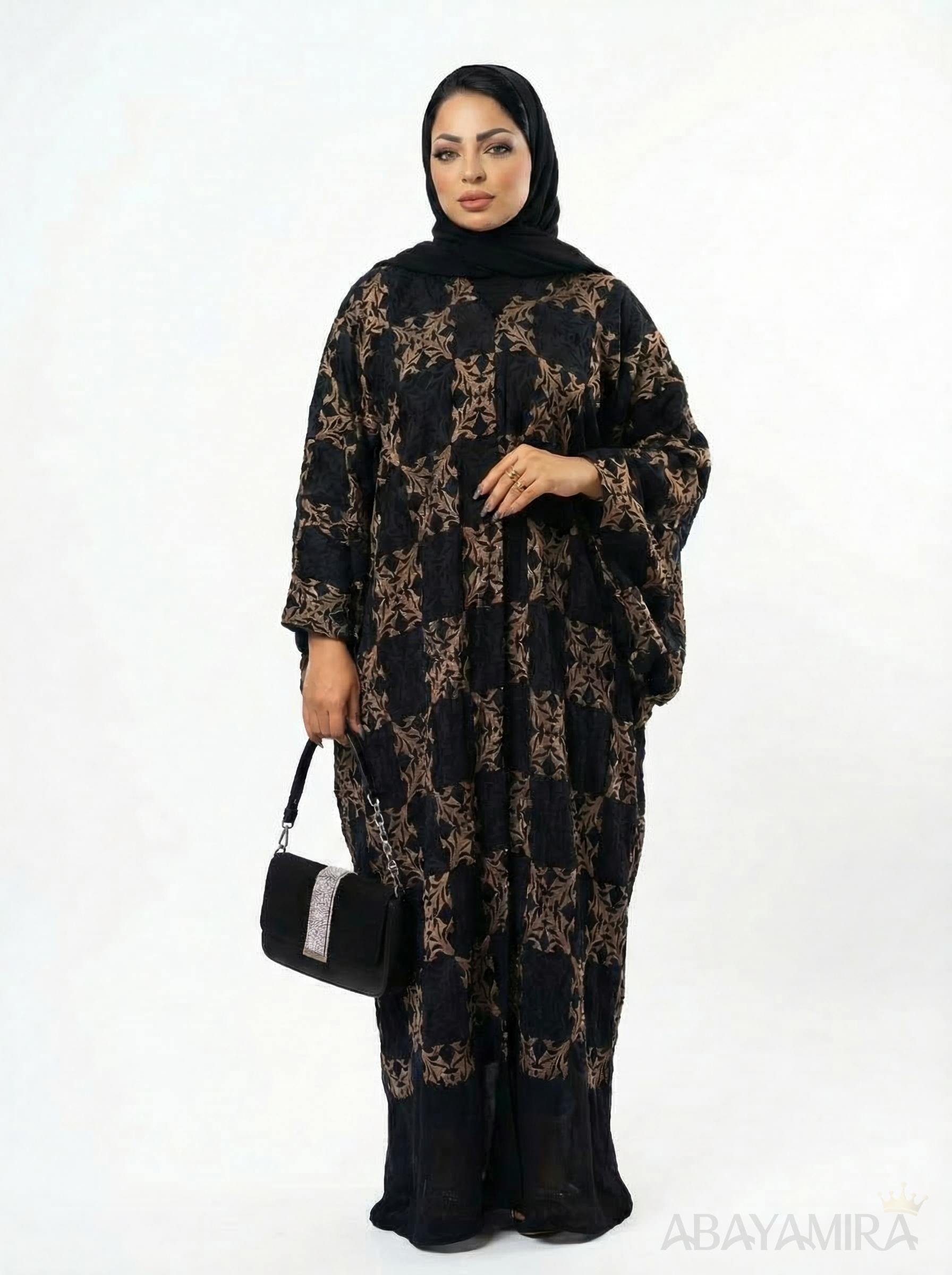 Abaya Layan Noir